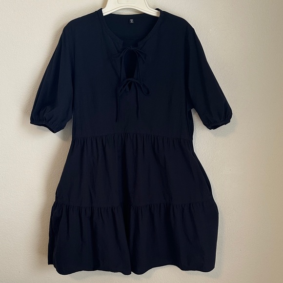 ☀️GU Tie Front Dress☀️ - Picture 1 of 6